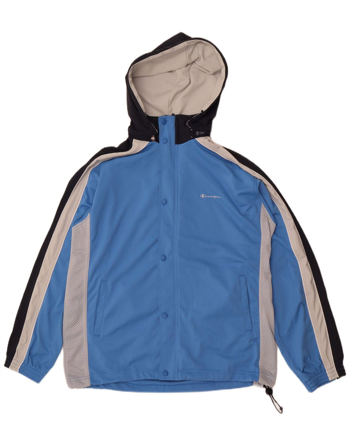 Ανδρική φόρμα με κουκούλα Champion Top Jacket XL Blue Colourblock Polyester