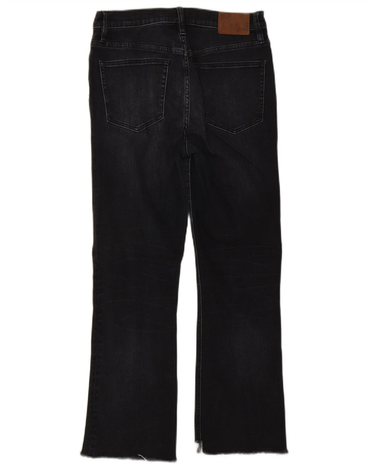 J. CREW Γυναικείο Bootcut Jeans W28 L26 Μαύρο βαμβακερό