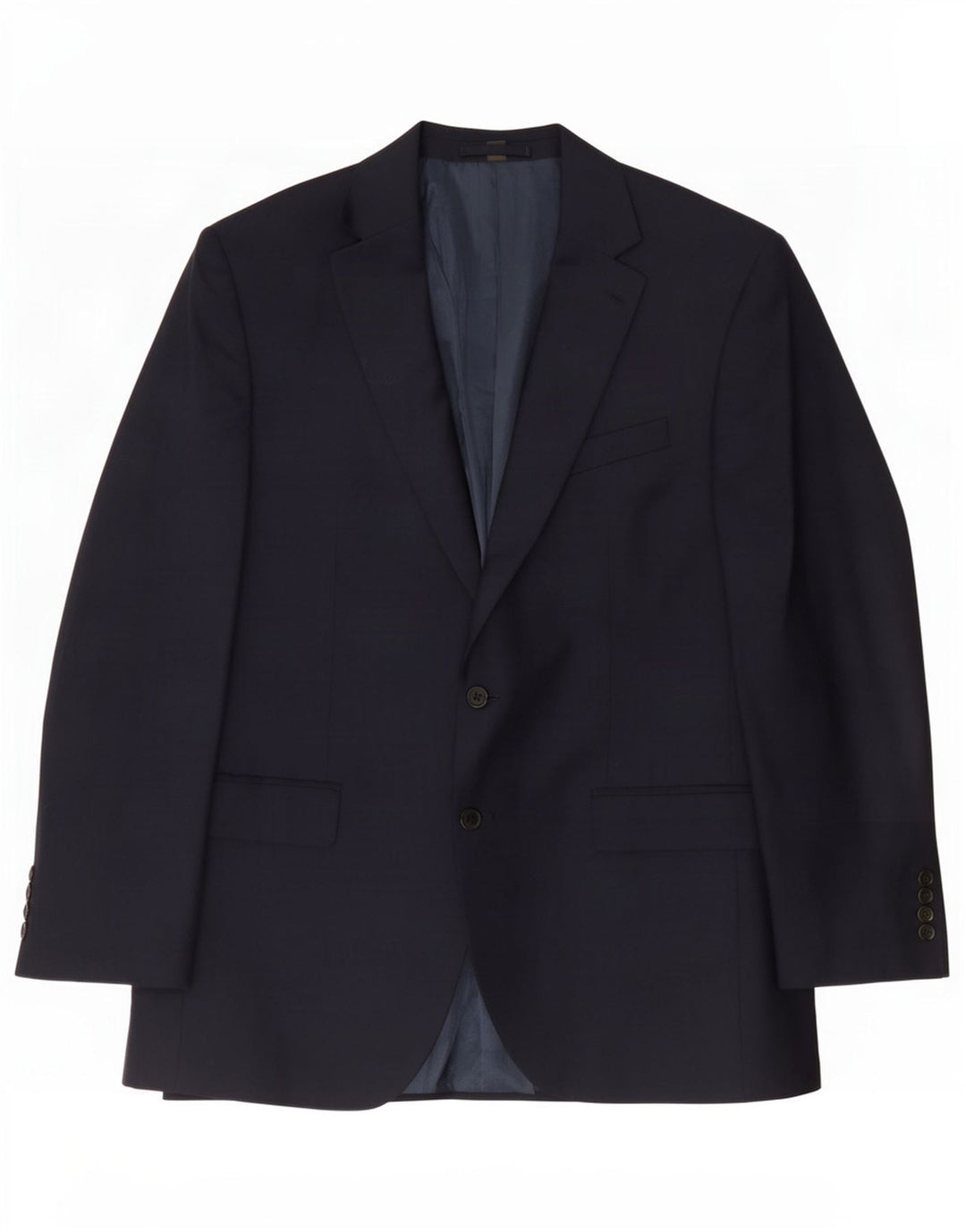 Marks & Spencer Ανδρικό μπουφάν σακάκι με 2 κουμπιά UK 44 XL Navy Blue Polyester