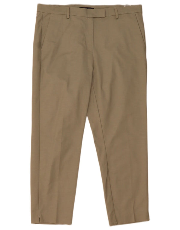 Marks & Spencer Γυναικείο ίσιο παντελόνι UK 16 Large W36 L26 Green