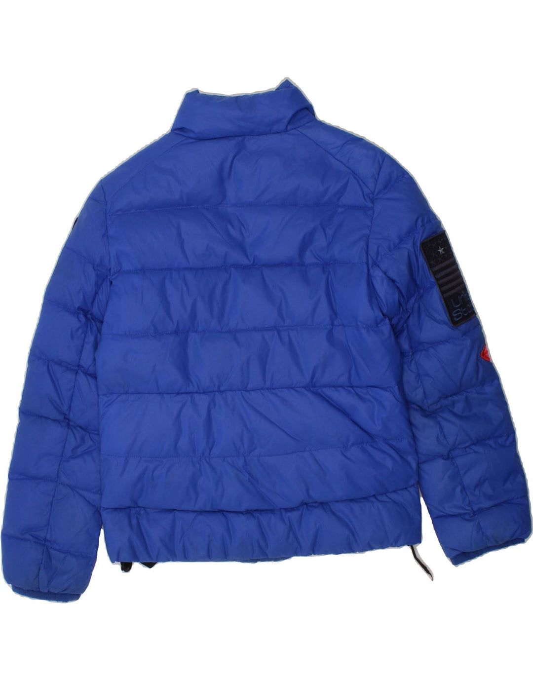 BLAUER Boys Padded Jacket 7-8 Years Blue Polyamide Vintage Blauer and Second-Hand Blauer from Messina Hembry 