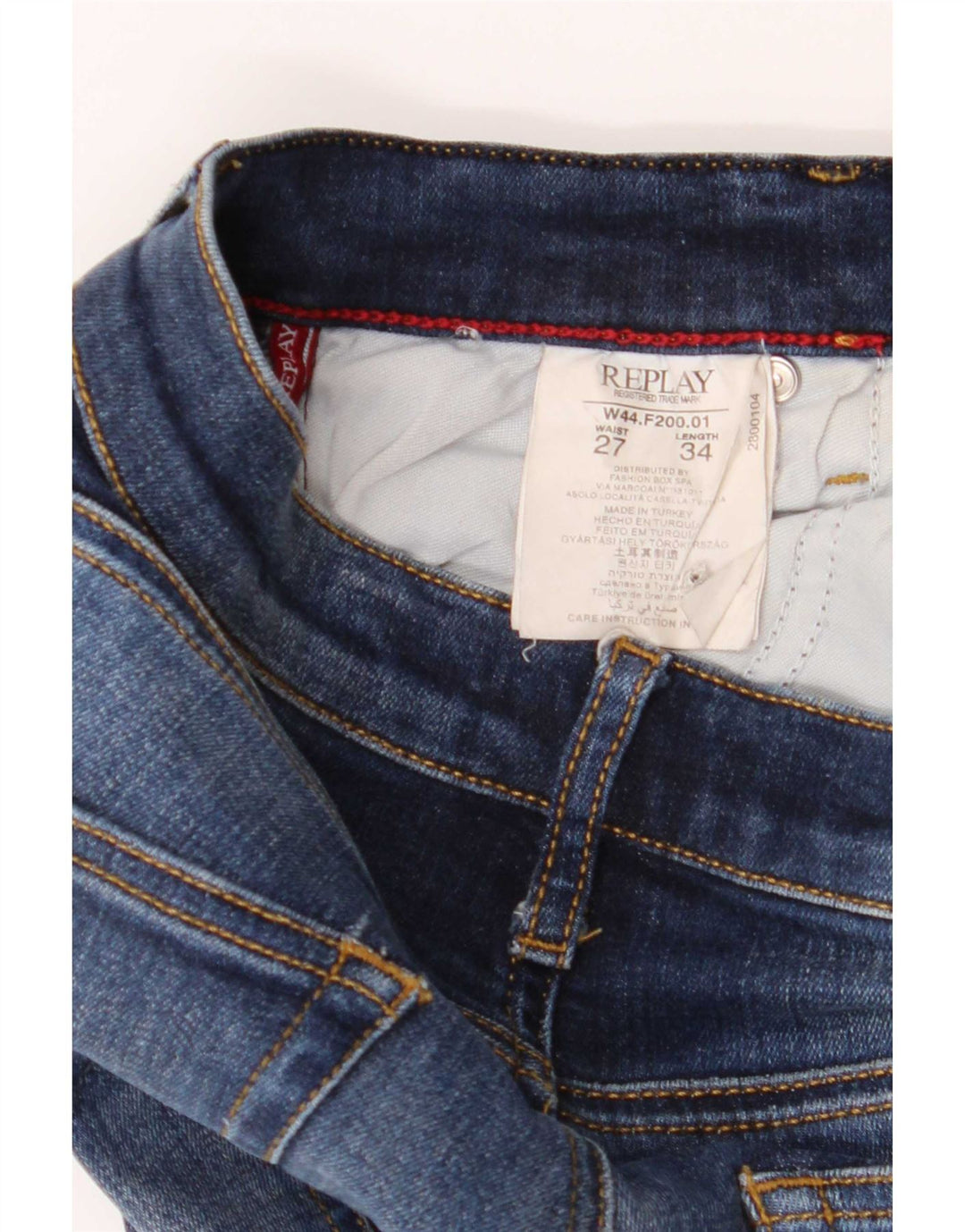 Replay Γυναικείο Bootcut Jeans W27 L34 Μπλε βαμβακερό