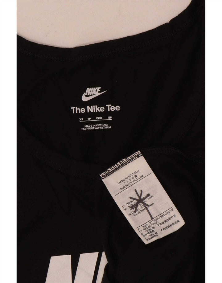 Ανδρικό γραφικό γιλέκο Nike XS Μαύρο βαμβακερό