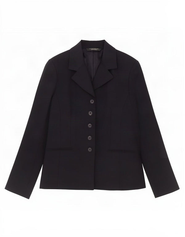 Laura Ashley Γυναικείο σακάκι 5 κουμπιών UK 12 Medium Navy Blue Wool