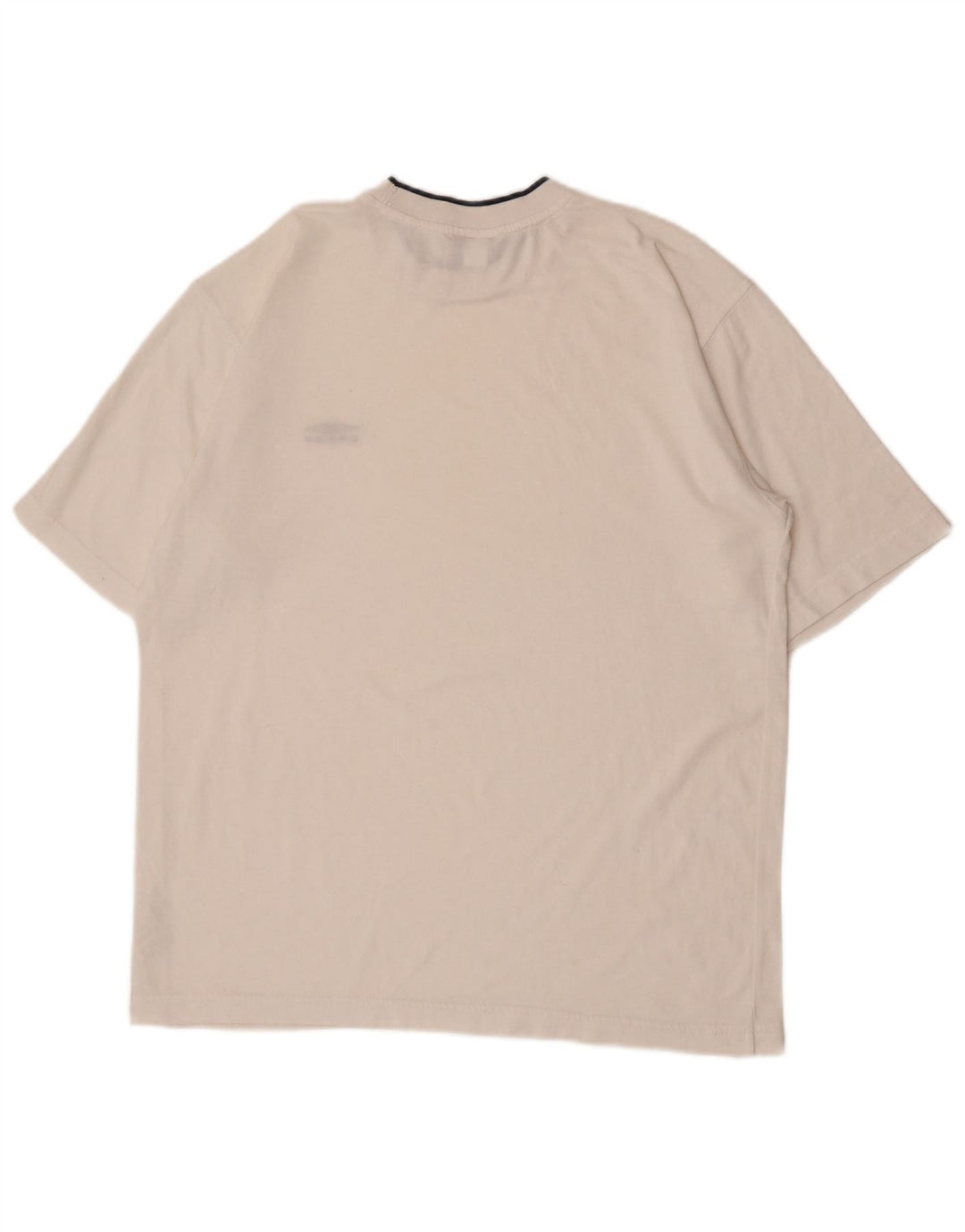 Ανδρικό γραφικό T-Shirt Umbro Top Large Off White Πολυεστέρας
