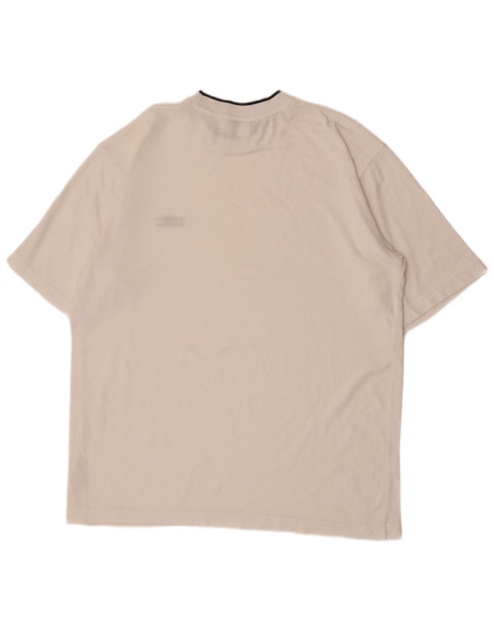 Ανδρικό γραφικό T-Shirt Umbro Top Large Off White Πολυεστέρας