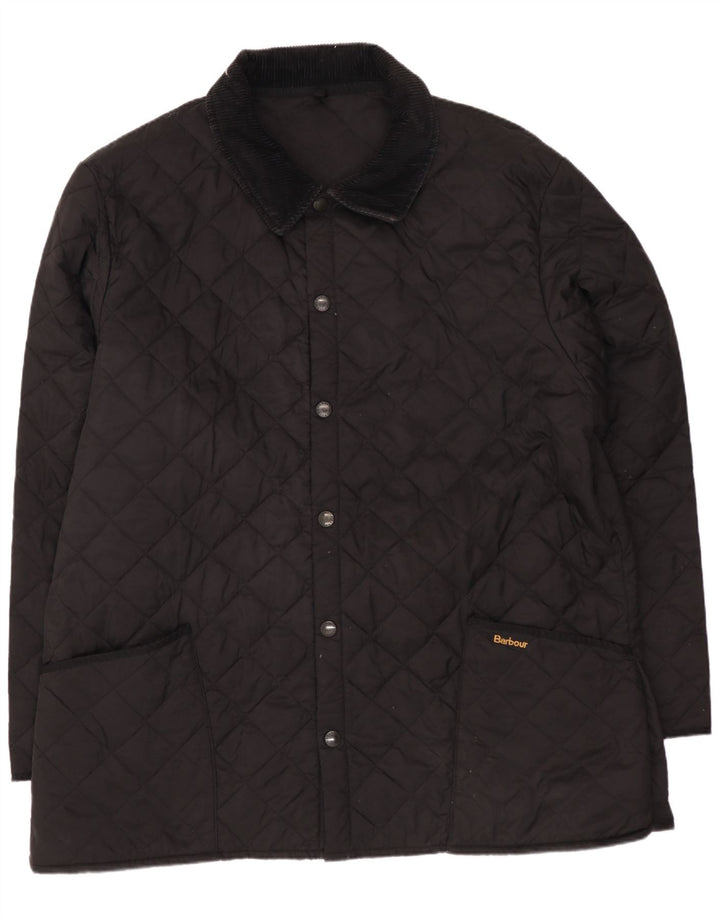 Ανδρικό καπιτονέ μπουφάν Barbour UK 44 2XL Μαύρο Πολυαμίδιο