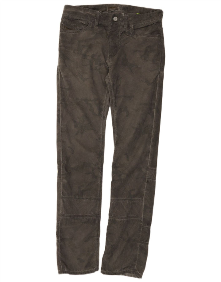 Diesel Γυναικείο Slim Casual Παντελόνι W28 L31 Γκρι Πολυεστέρας Καμουφλάζ