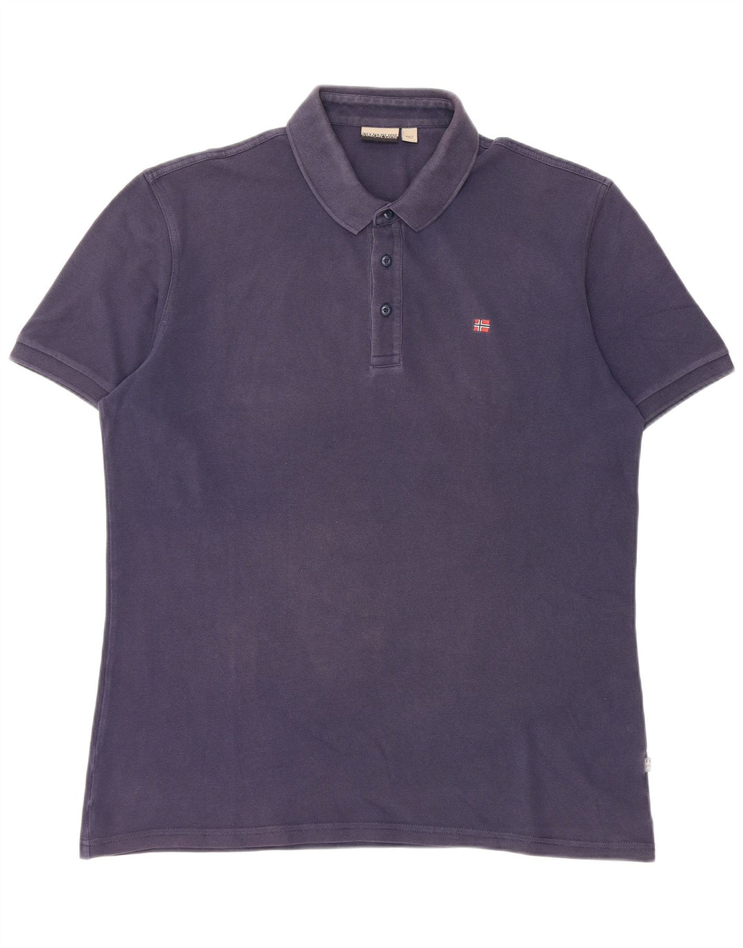Ανδρικό μπλουζάκι πόλο Napapijri XL Navy Blue