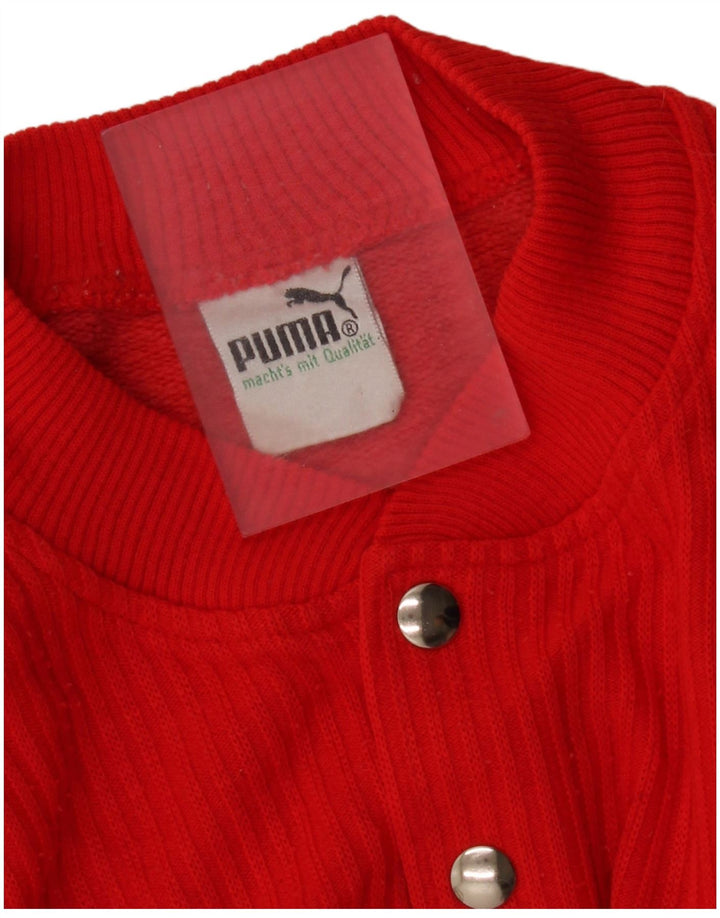 Ανδρικό φούτερ Puma Jumper σε μεγάλο κόκκινο χρώμα