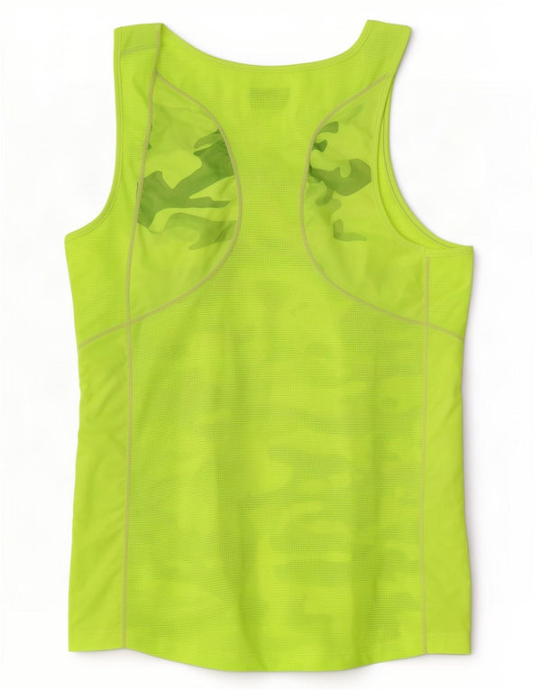 Macron Mens Vest Top Medium Green Camouflage