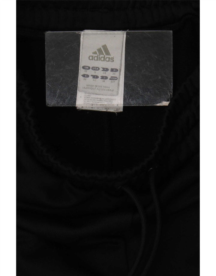 Γυναικεία αθλητική φόρμα Adidas Παντελόνι UK 10 Small Black Polyester