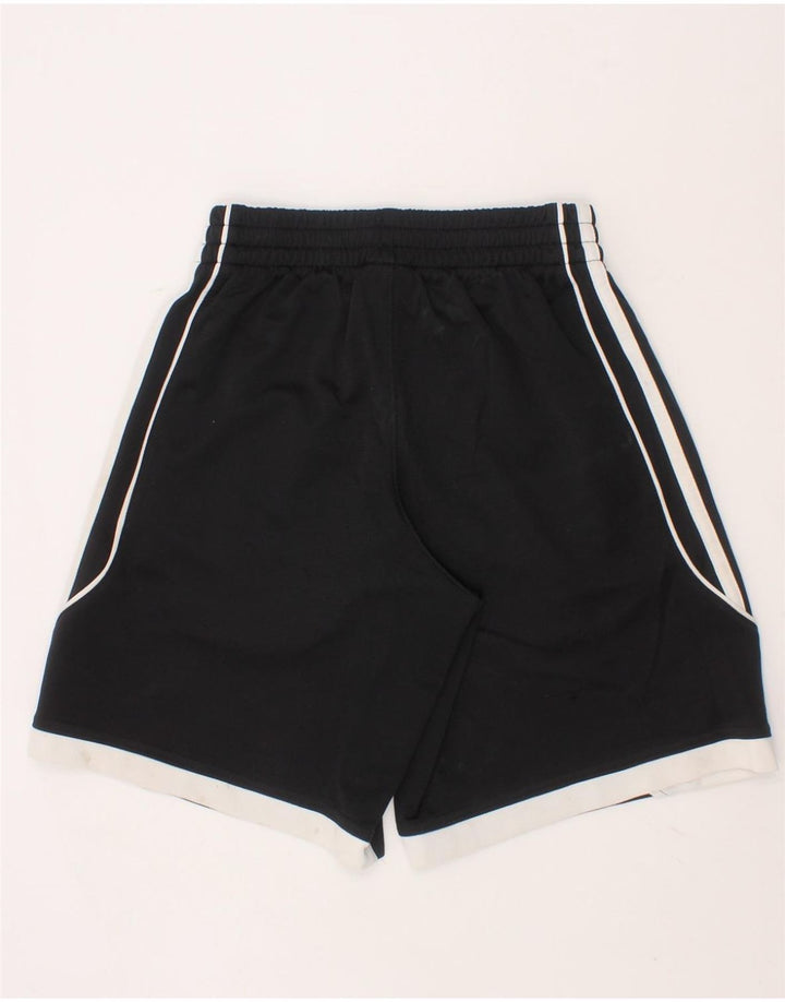 ADIDAS Boys Sport Shorts 7-8 Years Black Colourblock Polyester Vintage Adidas and Second-Hand Adidas from Messina Hembry 