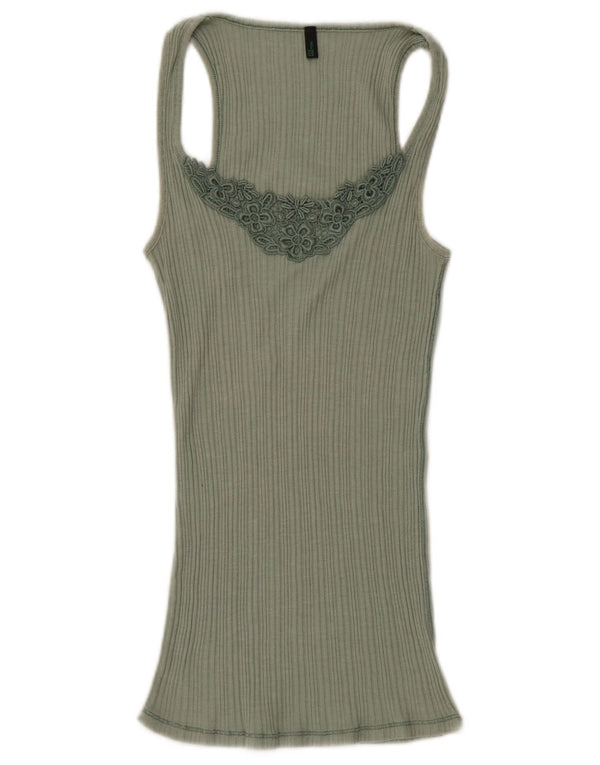 United Colors of Benetton Γυναικείο Γιλέκο Τοπ UK 8 Small Green