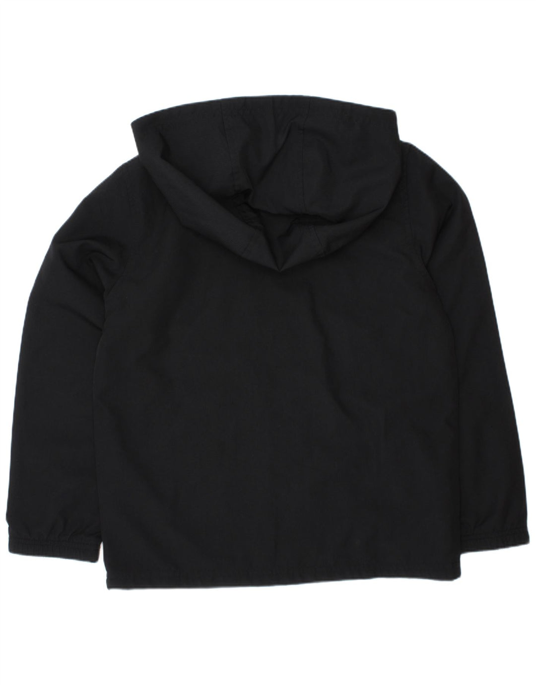 Under Armour Boys Hooded Rain Jacket 7-8 Years Small Black