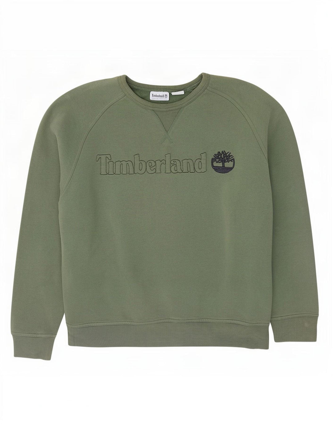 Ανδρικό γραφικό φούτερ Timberland Jumper Μεγάλο Πράσινο Βαμβακερό