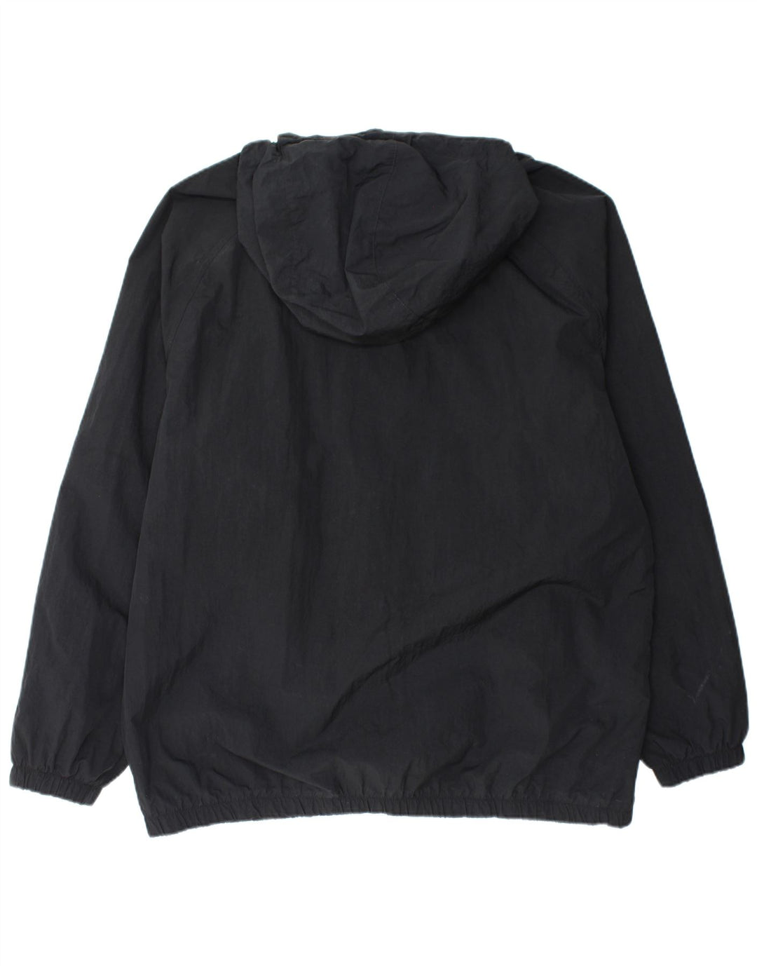 Ανδρικό μπουφάν βροχής με κουκούλα NIKE UK 42 XL μαύρο νάιλον