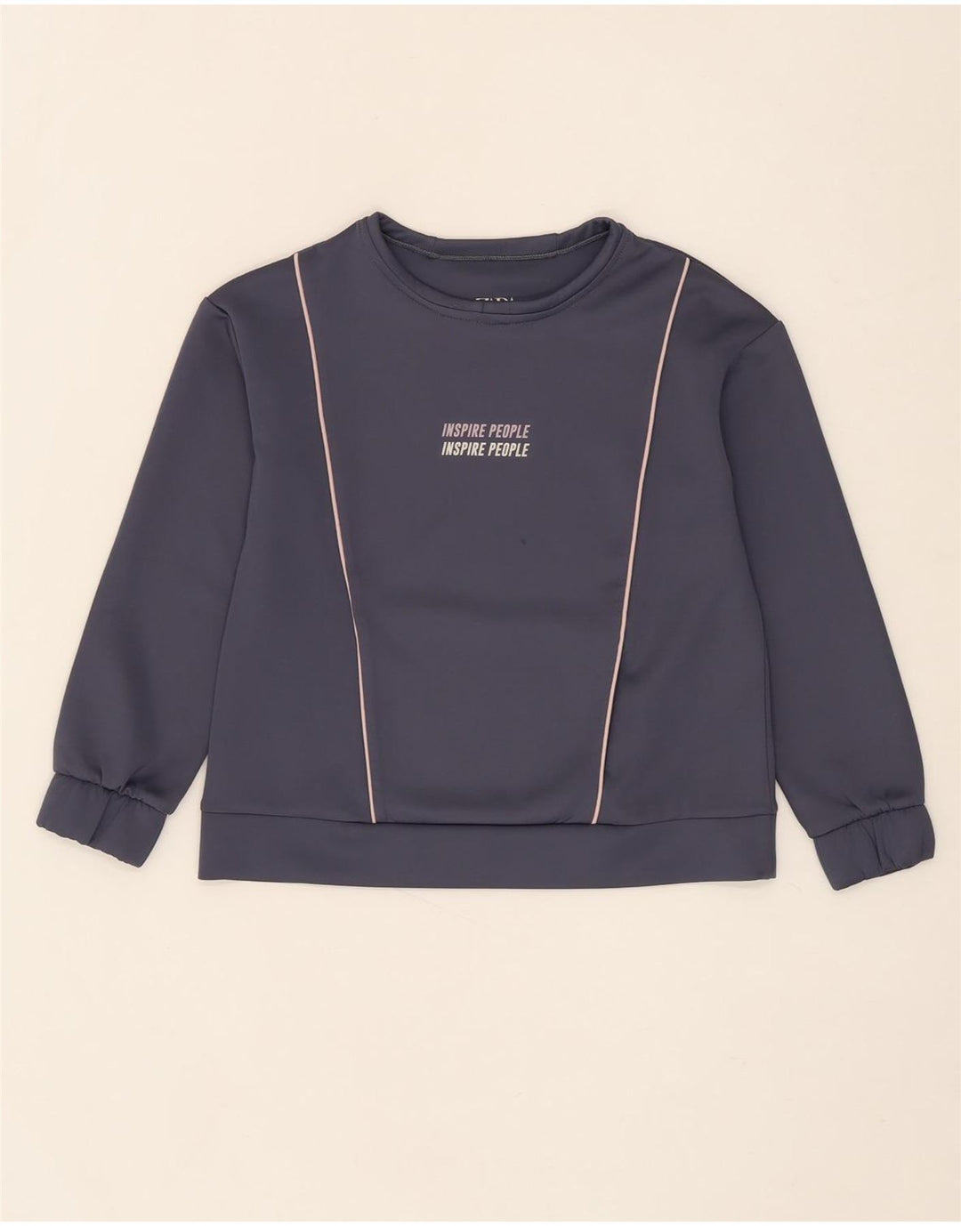 ZARA Girls Top Long Sleeve 9-10 Years Grey Polyester Vintage Zara and Second-Hand Zara from Messina Hembry 