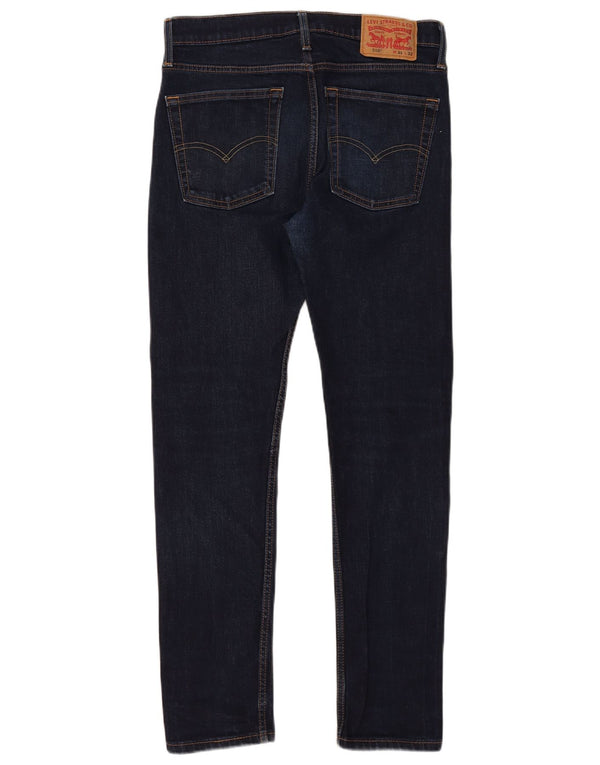 Ανδρικό Skinny Jeans Levi's W31 L29 Navy Blue Cotton