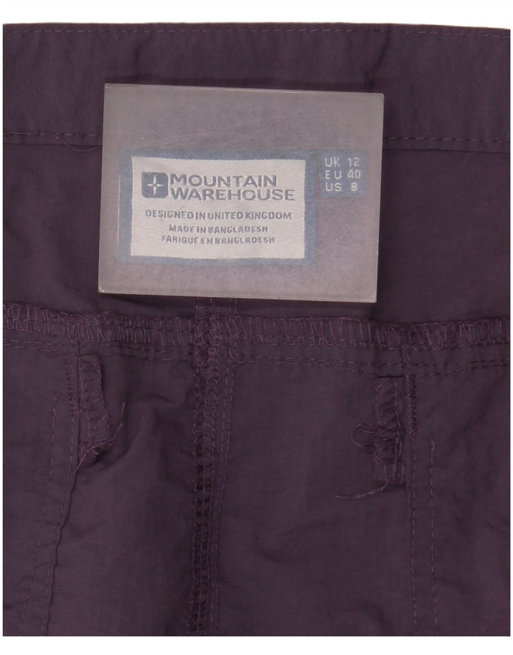 Mountain Warehouse Γυναικείο Σορτς Cargo UK 12 Medium W32 Purple