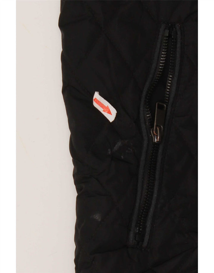 Zara Ανδρικό καπιτονέ Gilet UK 42 XL Μαύρο