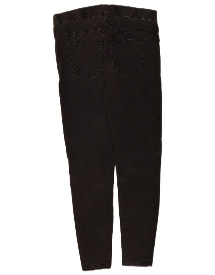 Marks & Spencer Γυναικεία Jegging Τζιν UK 12 Medium W30 L35 μαύρο βαμβακερό