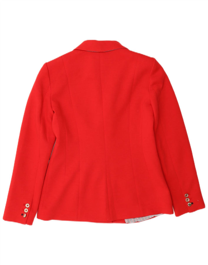 Tommy Hilfiger Γυναικείο μπουφάν με διπλό στήθος US 2 XS Κόκκινο πολυεστέρα