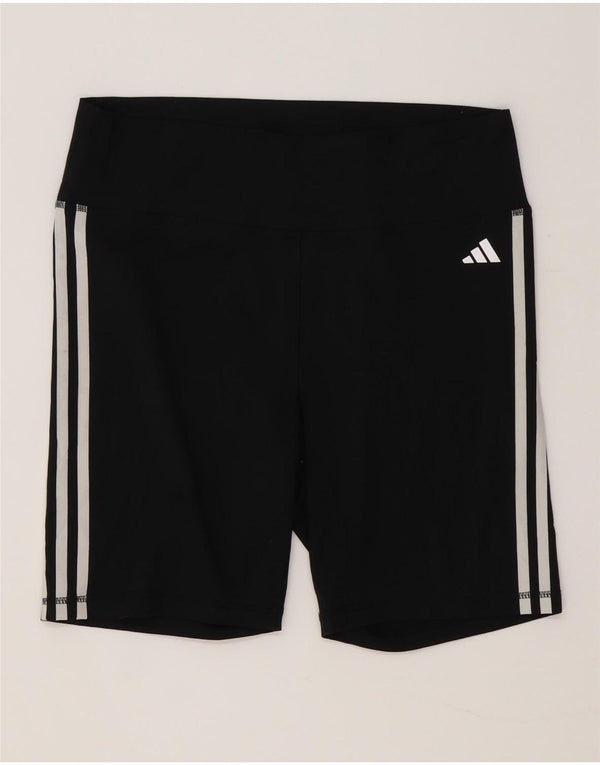 Adidas Womens Sport Shorts UK 20/22 XL Black Polyester