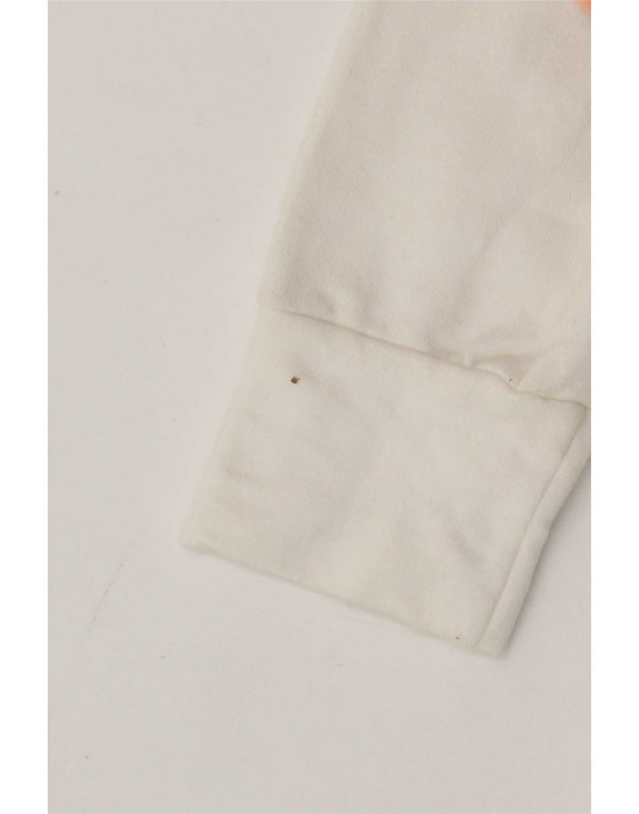 Γυναικεία αθλητική φόρμα Lee Top Jacket UK 10 Small White Cotton