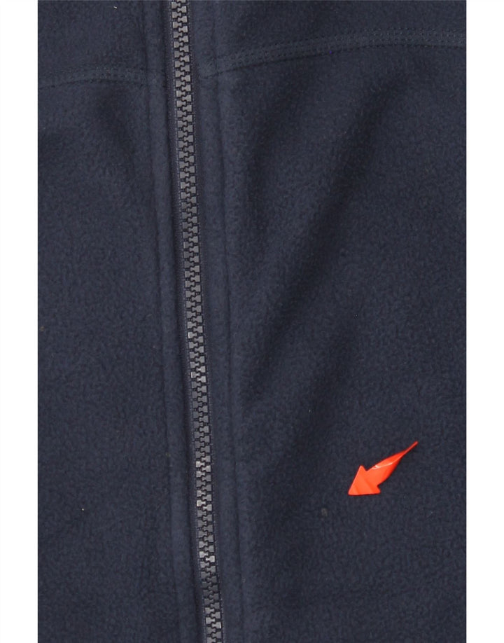 THE NORTH FACE Ανδρικό Fleece Jacket UK 38 Medium Navy Blue Polyester