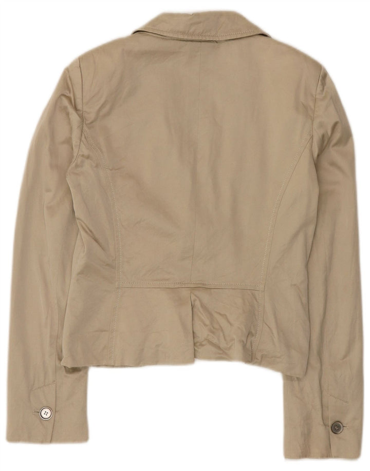 Max & Co. Γυναικείο σακάκι σακάκι με 2 κουμπιά Crop UK 12 Medium Beige