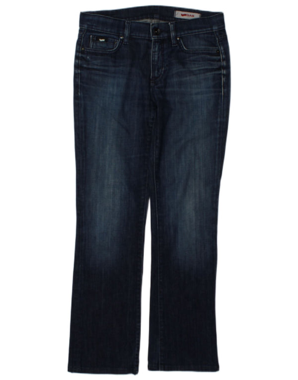 Γυναικείο τζιν Bootcut Gas W28 L29 Navy Blue Cotton