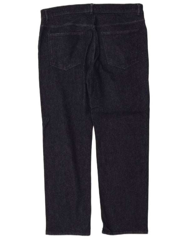 Ανδρικό τζιν Trussardi Straight IT 52 XL W36 L31 Navy Blue