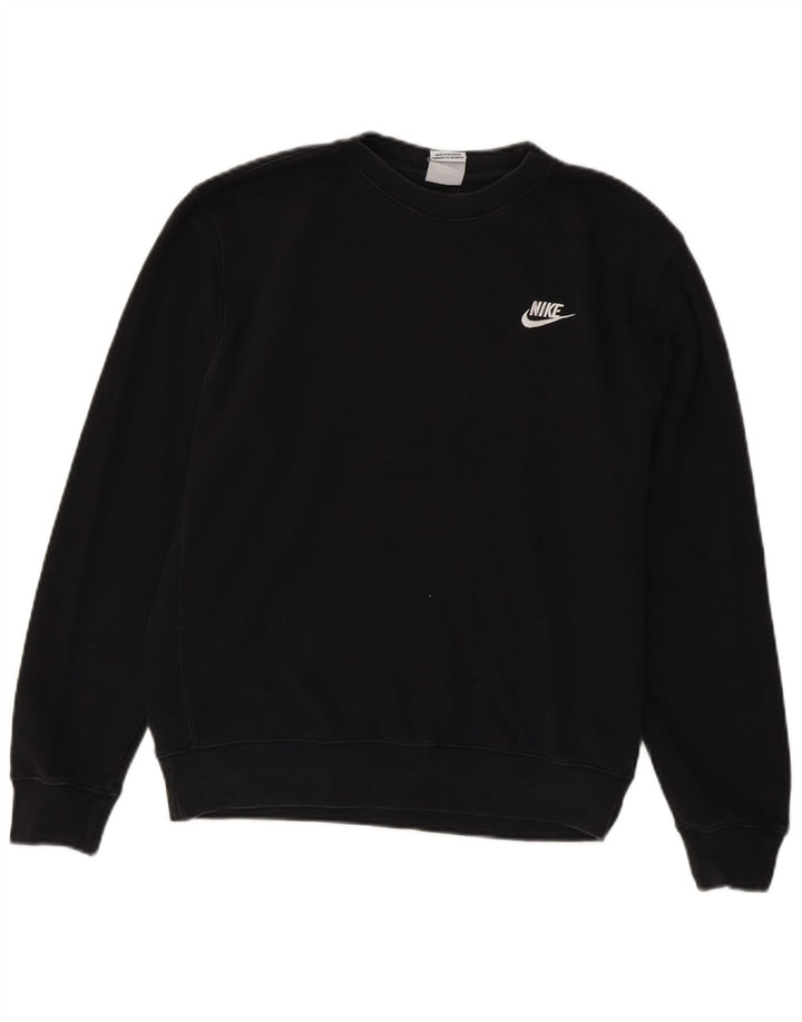 Ανδρικό φούτερ Nike Jumper Μικρό μαύρο βαμβακερό