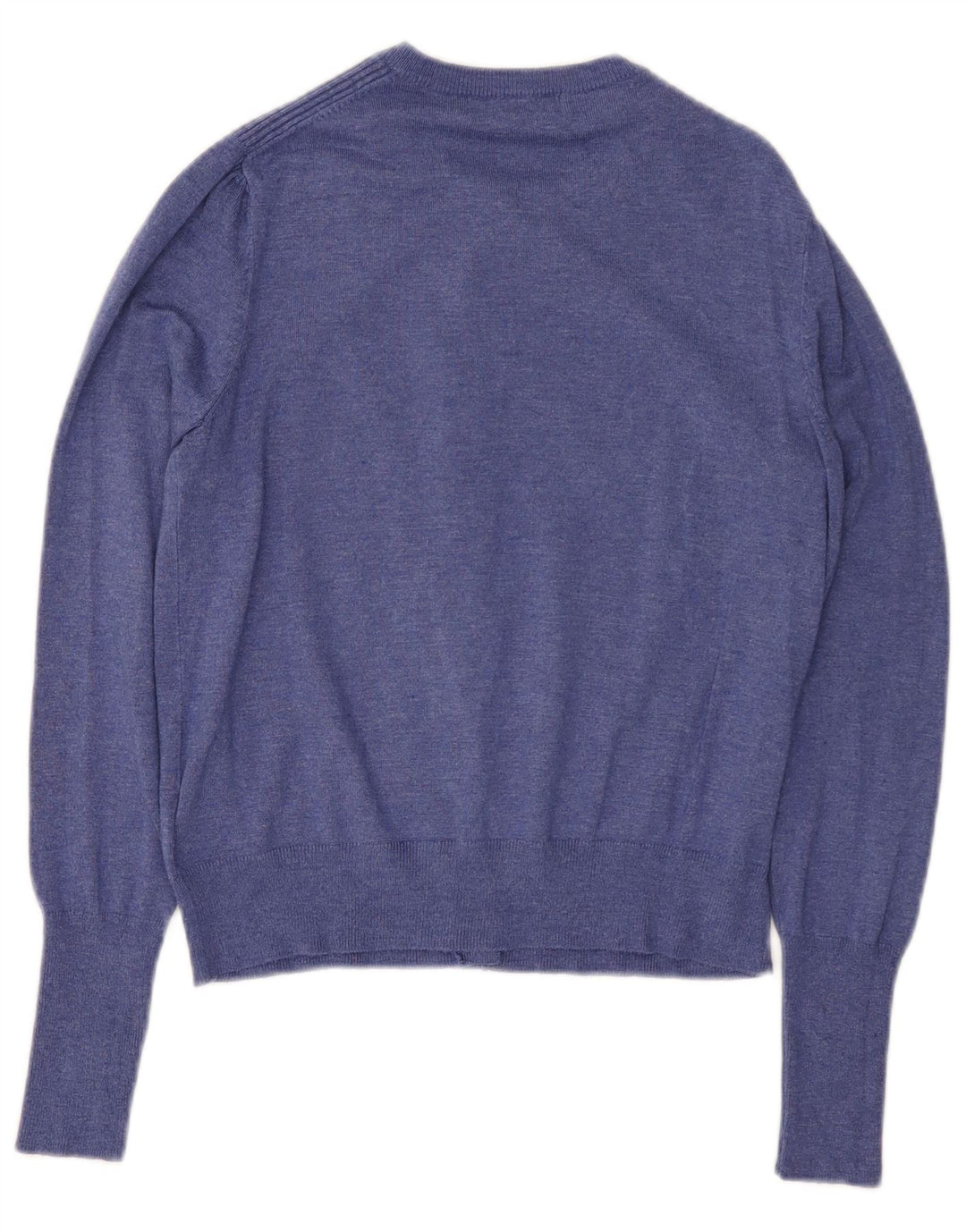 MARKS & SPENCER Γυναικείο πουλόβερ ζακέτα UK 10 Small Blue Viscose