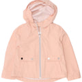 Michael Kors Girls Hooded Rain Jacket 3-4 Years Pink Polyester