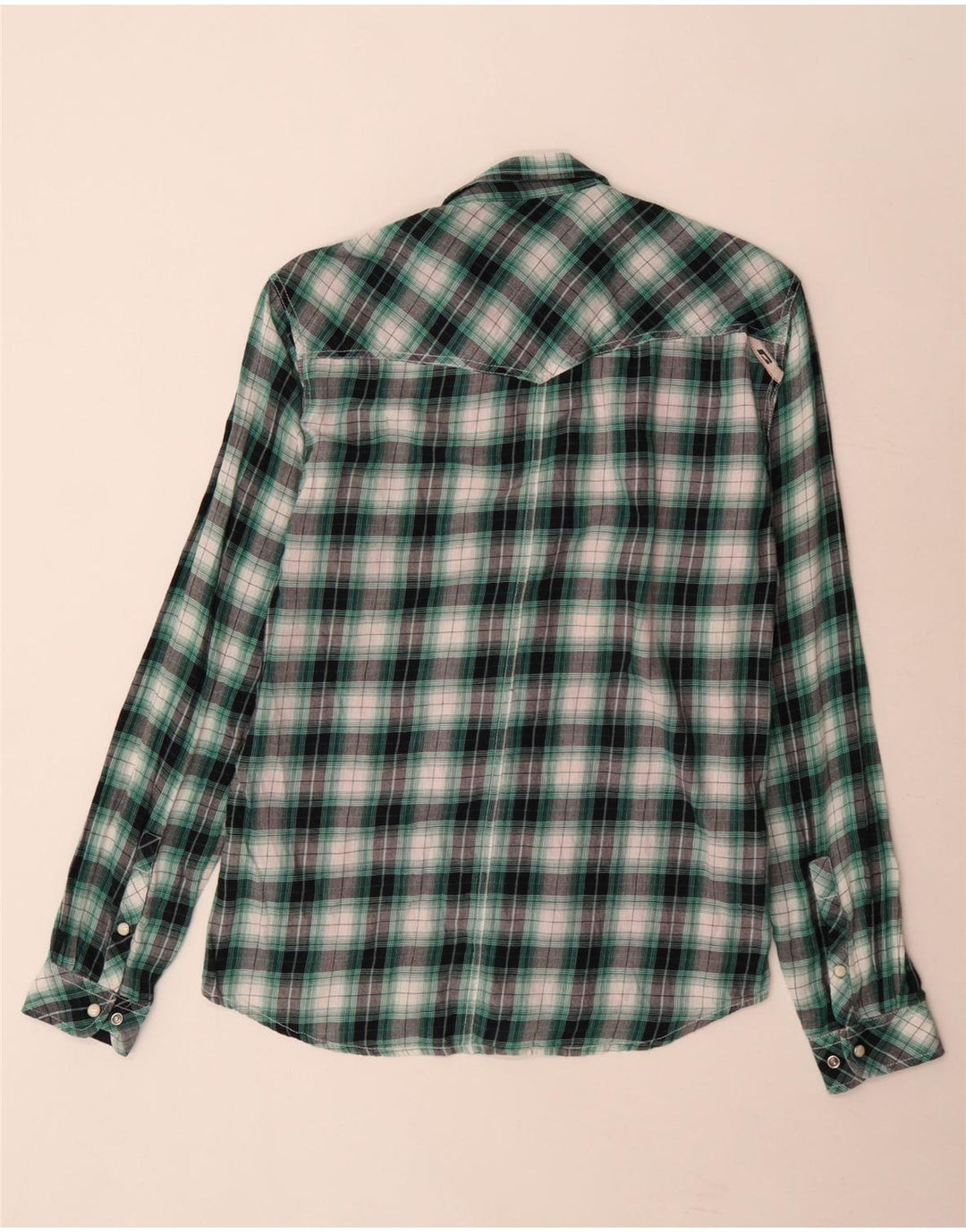 Ανδρικό φανελένιο πουκάμισο Jack & Jones XL Πράσινο βαμβακερό
