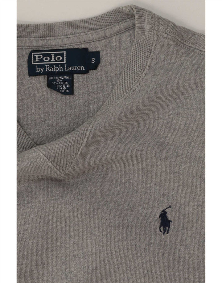 Polo Ralph Lauren Ανδρικό Φούτερ Jumper Μικρό Γκρι Βαμβακερό