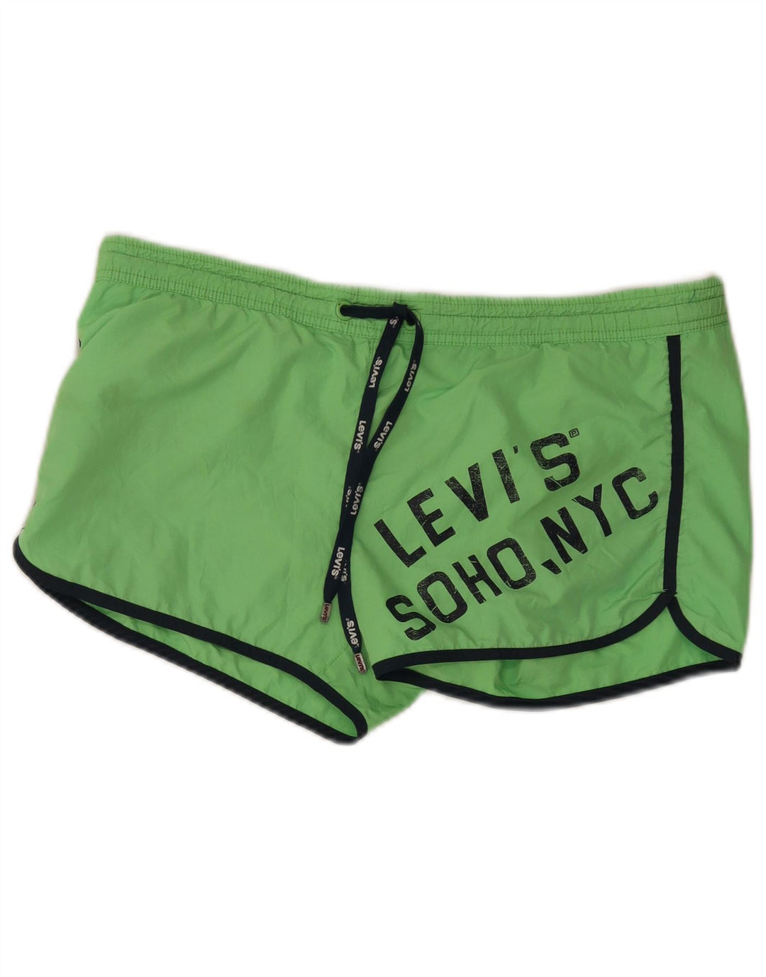 Ανδρικό γραφικό σορτς κολύμβησης Levi's μεγάλο πράσινο πολυεστέρα