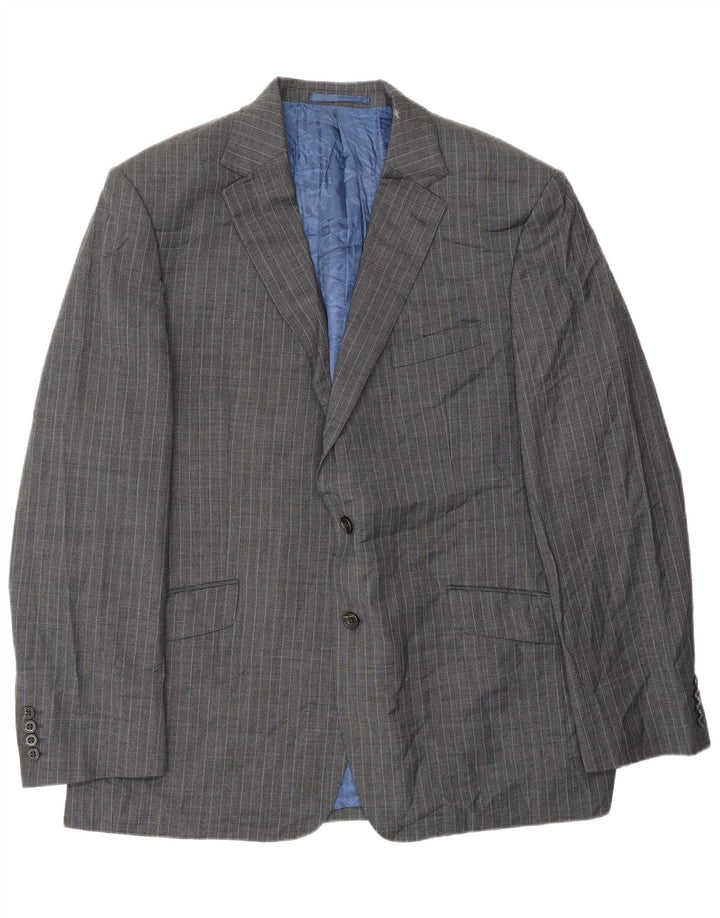Marks & Spencer Ανδρικό μπουφάν blazer UK 44 XL Γκρι μαλλί