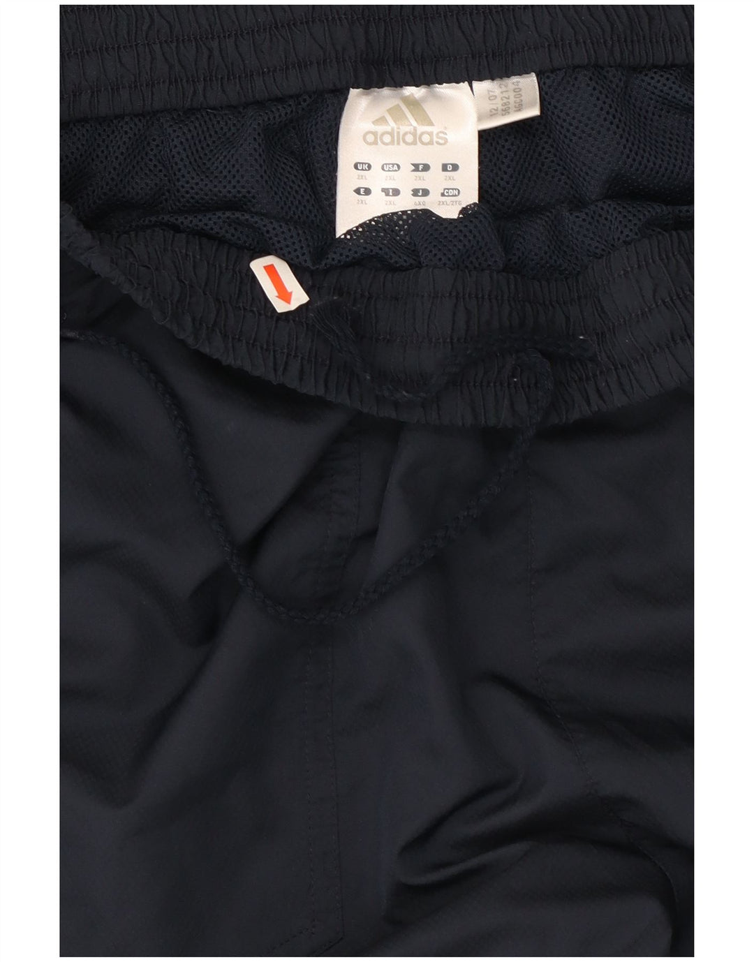 Ανδρική φόρμα Adidas Παντελόνι 2XL Navy Blue Polyester