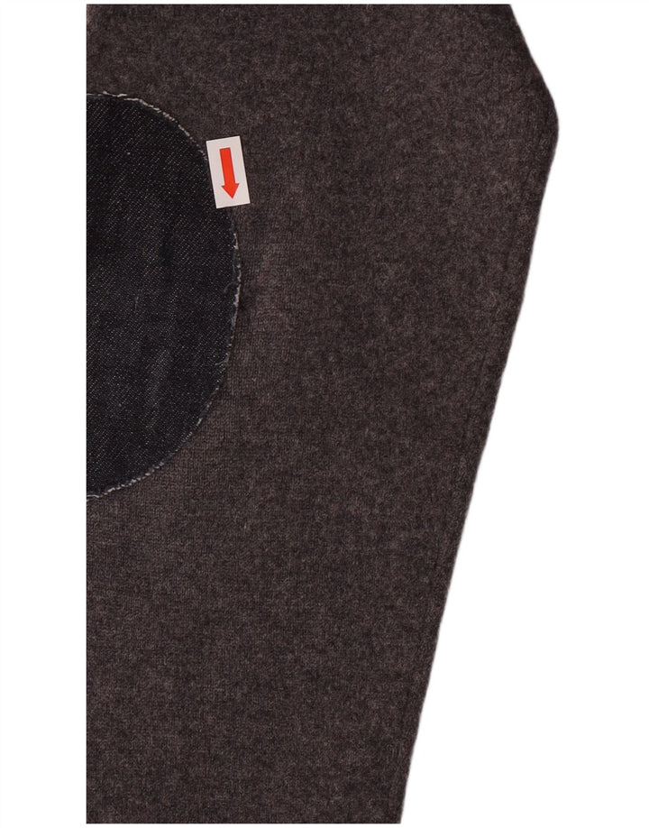 Πουλόβερ GANT Boys Cardigan 13-14 Years XL Grey Lambswool