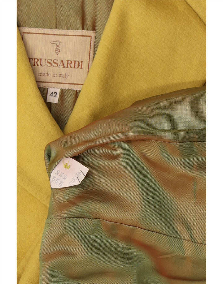 Trussardi Γυναικείο Μπουφάν Blazer 3/4 Sleeve IT 42 Medium Yellow