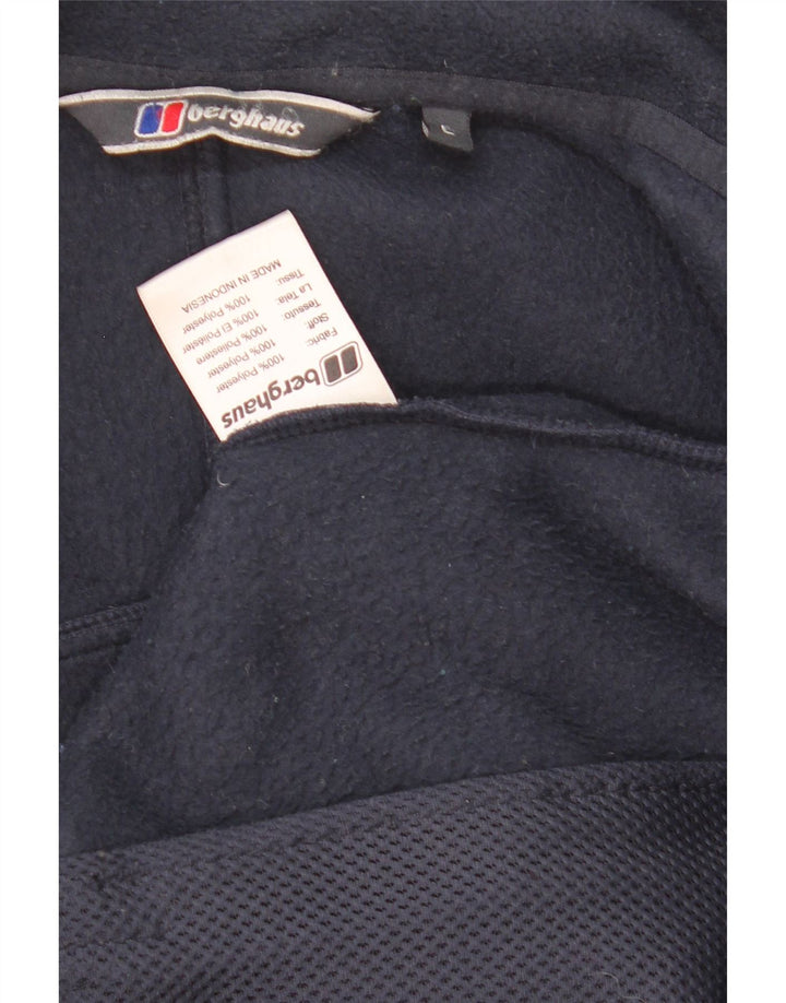 Berghaus Ανδρικό Fleece Jacket UK 40Large Navy Blue Polyester