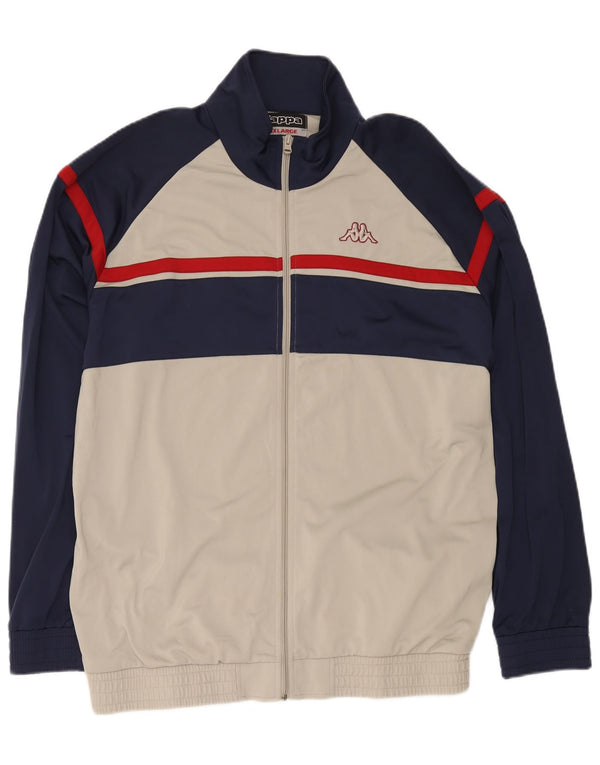 Kappa Ανδρική φόρμα κανονικής φόρμας Top Jacket 3XL Grey Colourblock Sports