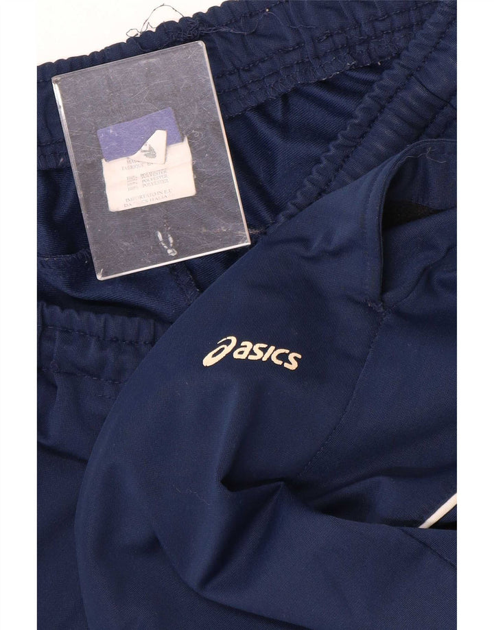 Παντελόνι αθλητικής φόρμας Asics Crop Μεγάλο Navy Blue Polyester