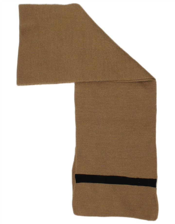 Ανδρικό ορθογώνιο φουλάρι Lee One Size Beige ριγέ πολυεστέρα Classic
