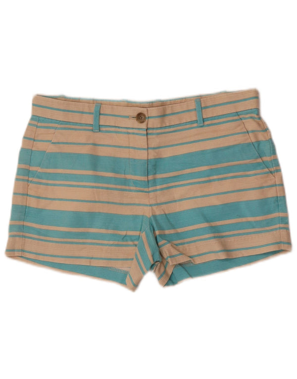 Gap γυναικείο σορτς Chino UK 4 XS W28 Μπεζ ριγέ βαμβακερό
