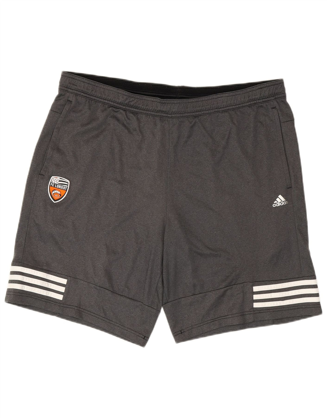 Ανδρικό σορτς ADIDAS FC Lorient Sport μεγάλο γκρι πολυεστέρα