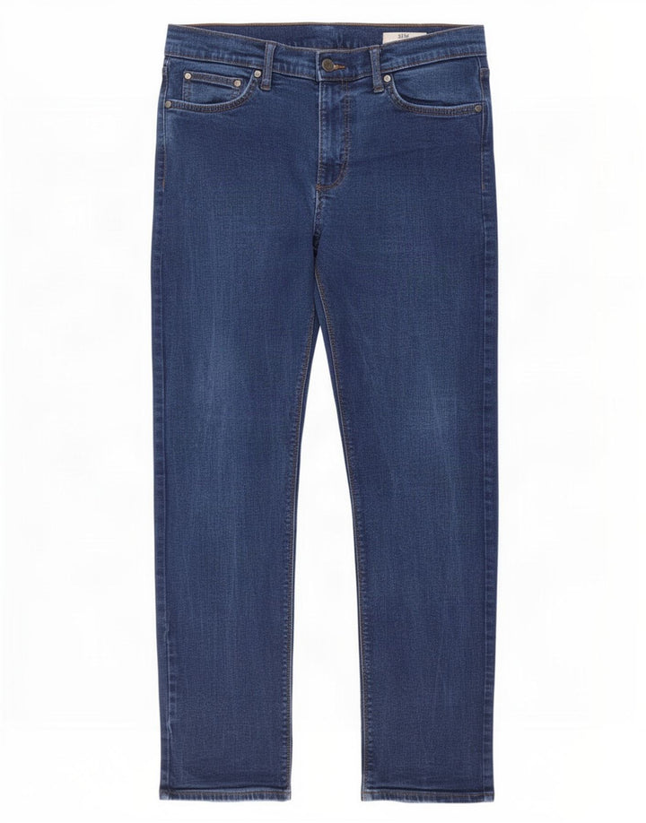 Ανδρικό Slim Jeans Marks & Spencer W36 L31 Blue Cotton